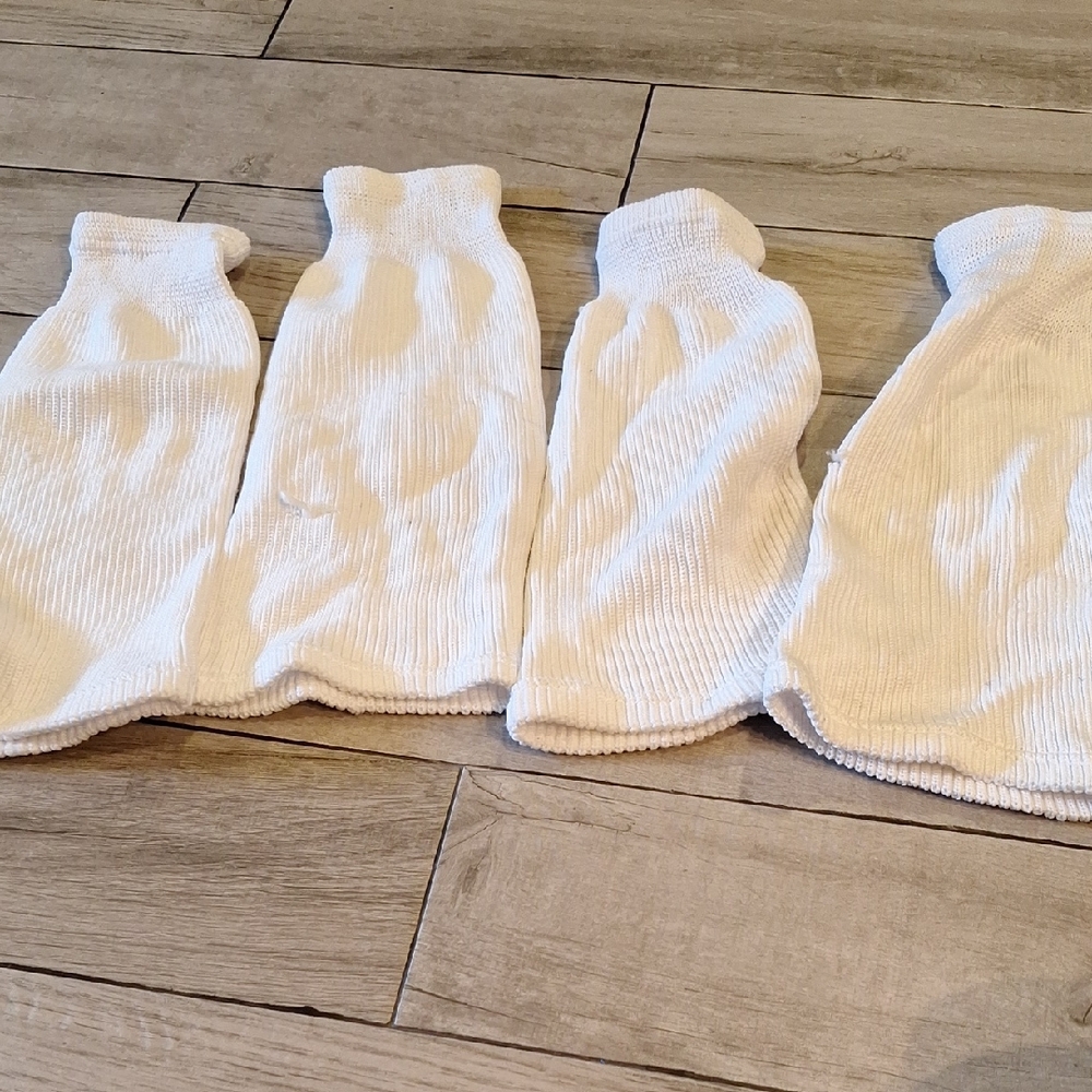 🍁White Hockey Socks - Two Pairs🐣